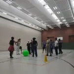 Moveup startet am Rhein-Maas-Berufskolleg Kempen: 32 IFK-Schülerinnen und -Schüler trainieren Fitness, Balance und Stressabbau