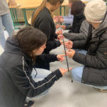 In den Klassen der "Beruflichen Orientierung" am Standort Nettetal drehte sich heute alles um das Thema "Teambuilding". 