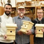 Schülerinnen und Schüler der BFS-Holztechnik bauen Nistkästen für die Stadt Kempen